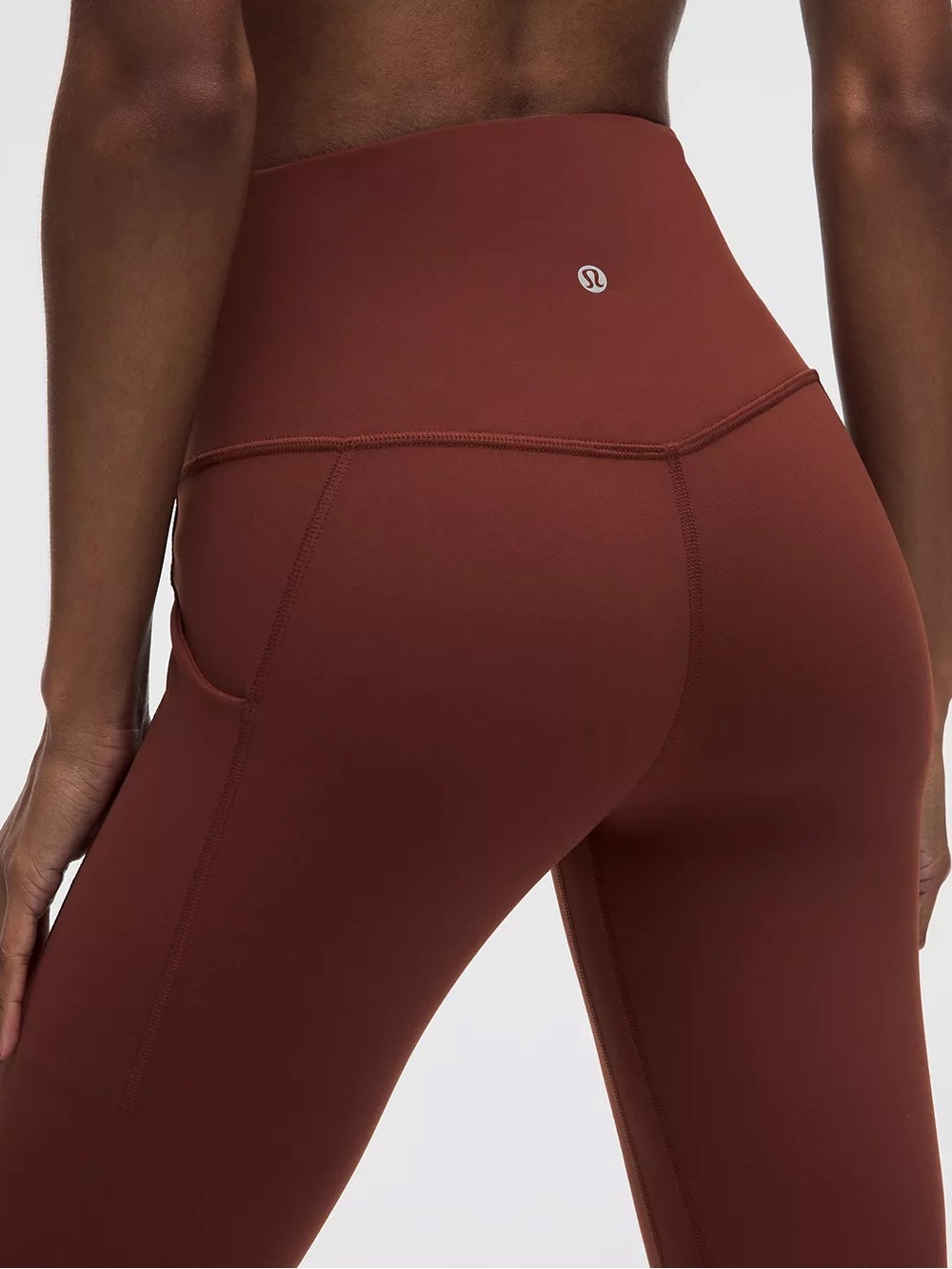 🤎❤️ Lululemon Align™ High-Rise Pant 28” with Pockets Cranberry Charm – SZ 10 NWT - Picture 6 of 9